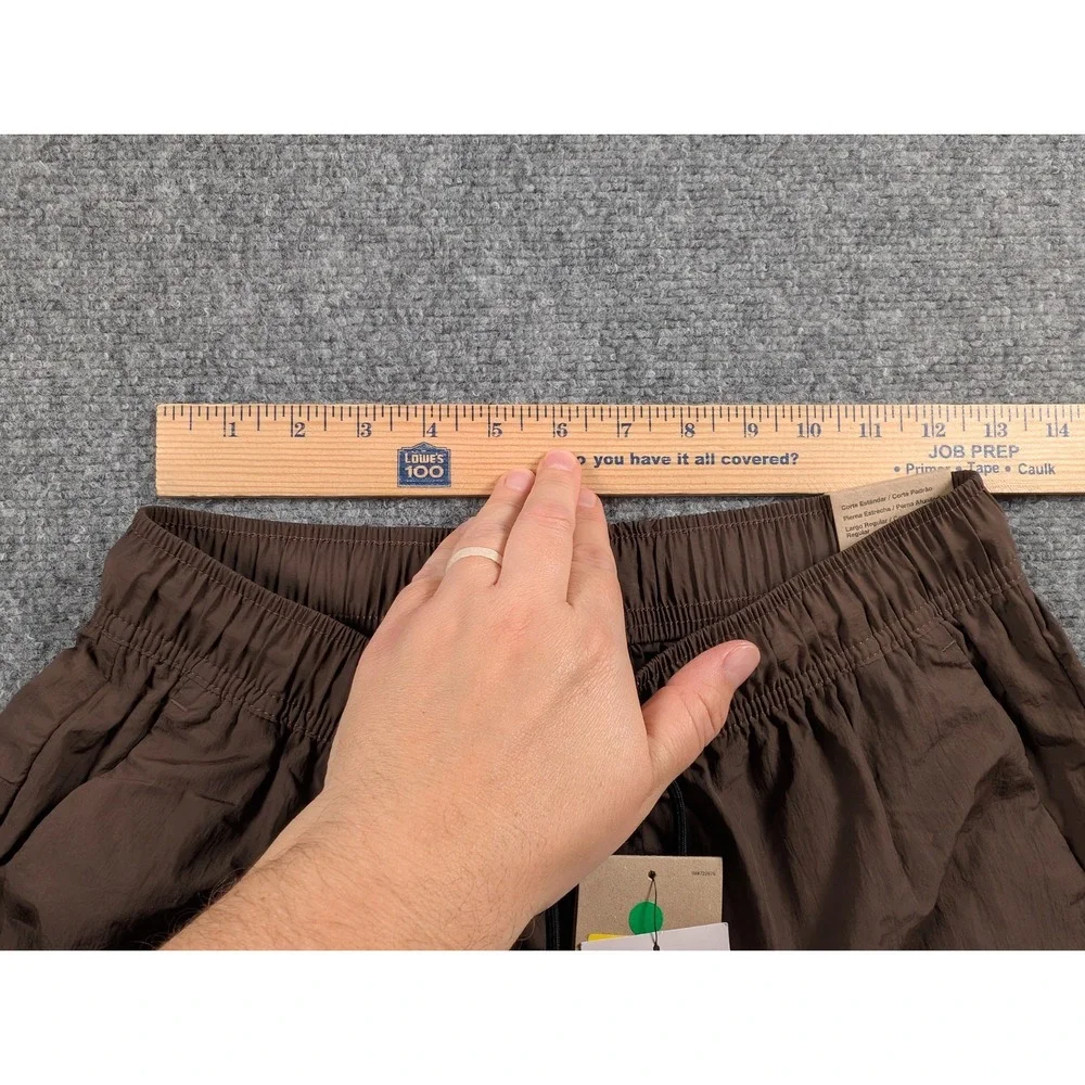 Nike Tech Mens Woven Taper Leg Pants sz Small‎ Brown Performance NWT